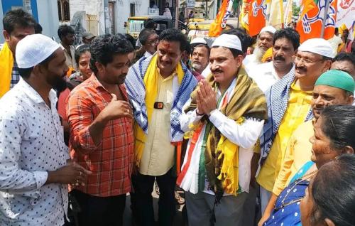 Shri YS Chowdary's election campaign, Vijayawada West Assembly Constituency