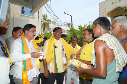 Shri YS Chowdary's election campaign, Vijayawada West Assembly Constituency