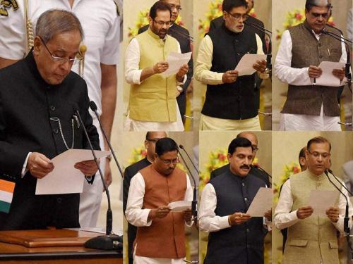 Shri Y S Chowdary Swearing In as Minister of State