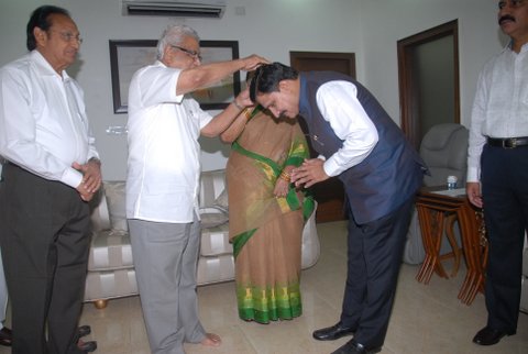 Shri Y S Chowdary with Family