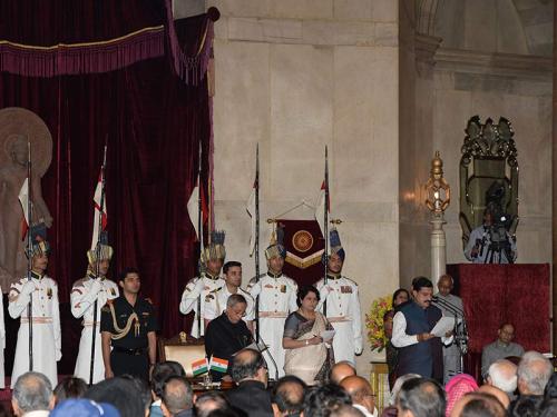 Shri Y S Chowdary Swearing In as Minister of State