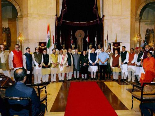 Shri Y S Chowdary Swearing In as Minister of State