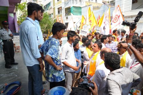 Shri YS Chowdary's election campaign, Vijayawada West Assembly Constituency