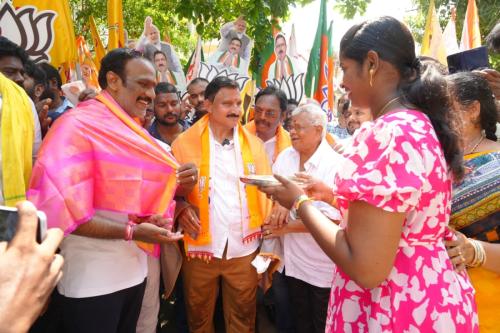 Shri YS Chowdary's election campaign, Vijayawada West Assembly Constituency