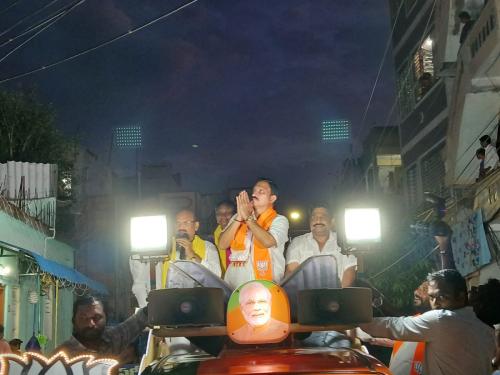 Shri YS Chowdary's election campaign, Vijayawada West Assembly Constituency