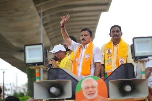 Shri YS Chowdary's election campaign, Vijayawada West Assembly Constituency