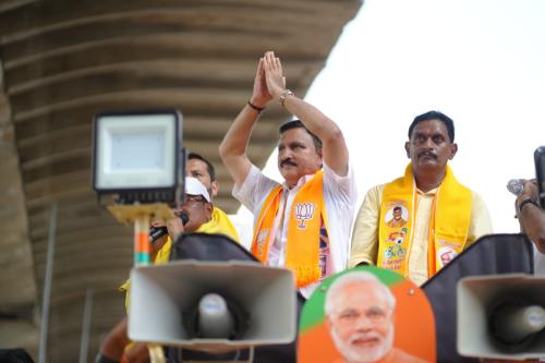 Shri YS Chowdary's election campaign, Vijayawada West Assembly Constituency