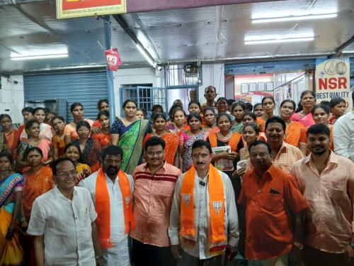 Shri YS Chowdary's election campaign, Vijayawada West Assembly Constituency