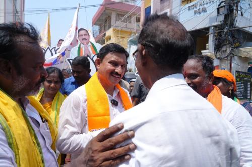 Shri YS Chowdary's election campaign, Vijayawada West Assembly Constituency