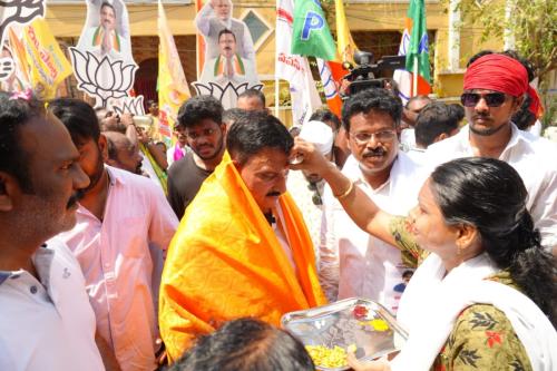 Shri YS Chowdary's election campaign, Vijayawada West Assembly Constituency