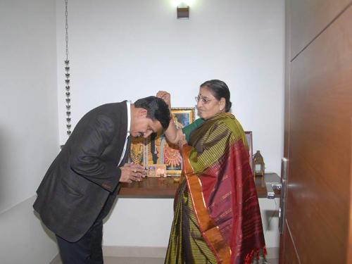 Shri Y S Chowdary with Family