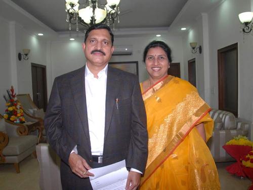 Shri Y S Chowdary with Family