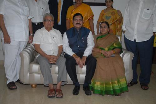 Shri Y S Chowdary with Family