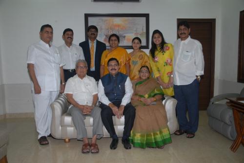 Shri Y S Chowdary with Family