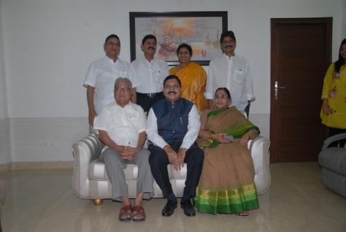 Shri Y S Chowdary with Family