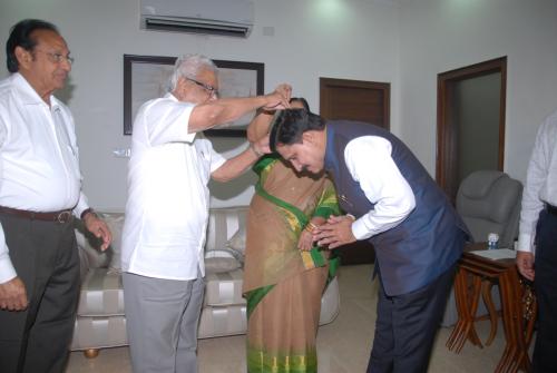 Shri Y S Chowdary with Family