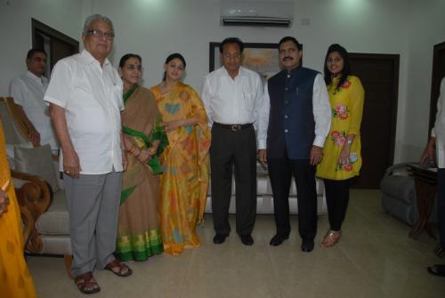 Shri Y S Chowdary with Family