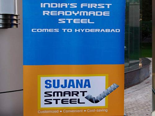 Shri Y S Chowdary at Smart Steel Launching