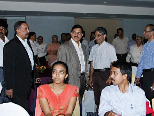 Shri Y S Chowdary at Smart Steel Launching