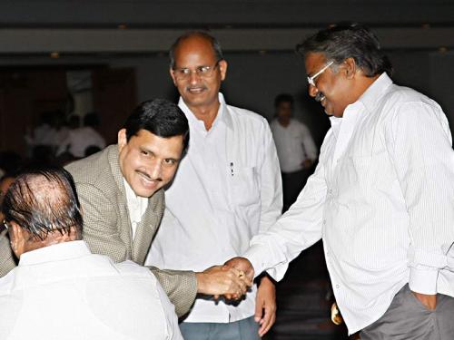 Shri Y S Chowdary at Smart Steel Launching